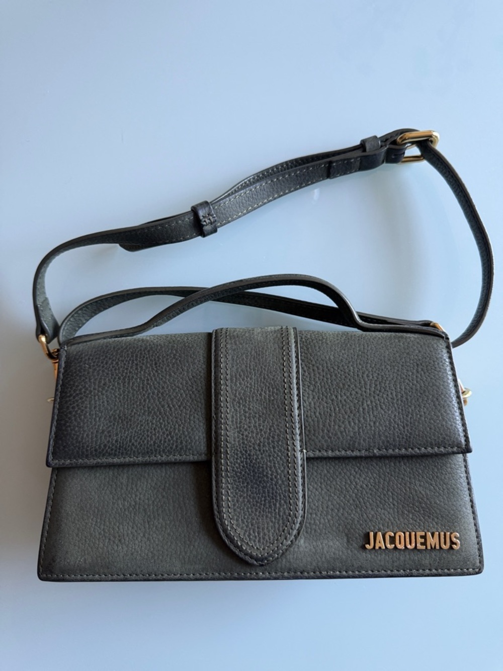 Jacquemus Green La Montagne 'Le Grand Bambino' Bag